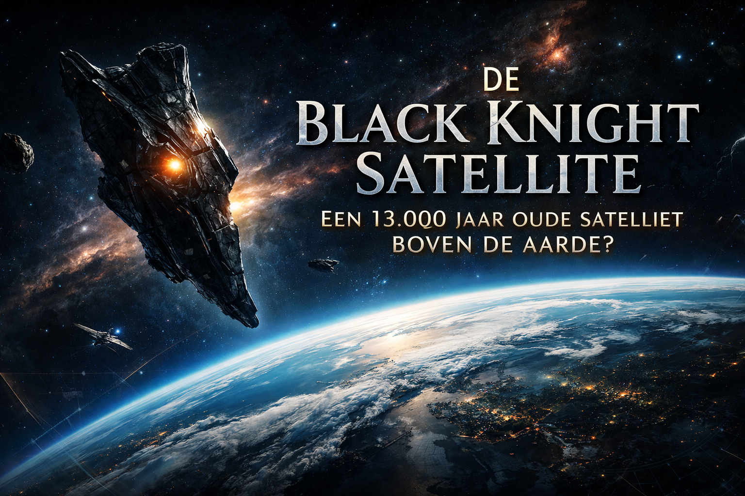 De Black Knight Satellite – Een 13.000 jaar oude satelliet boven de aarde?